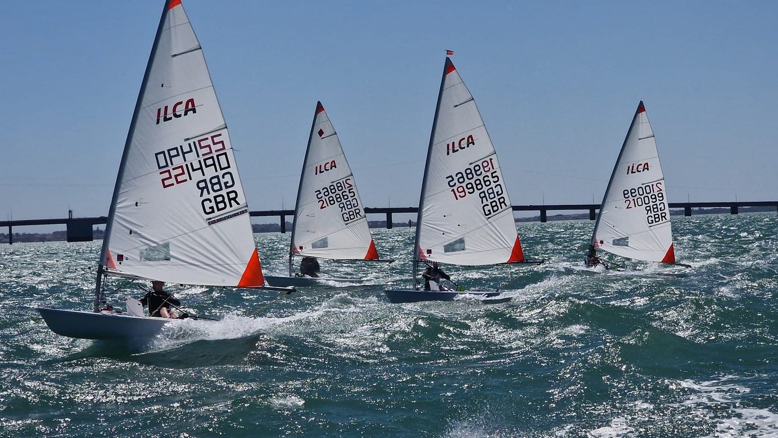 Leo Yates sailing